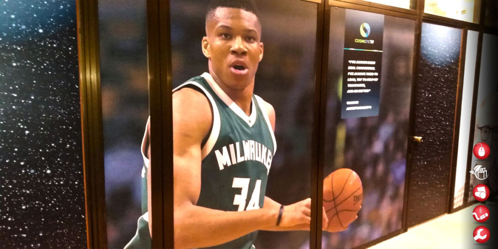 Διακόσμηση εσωτερικoού χώρου γραφεία COSMOTE