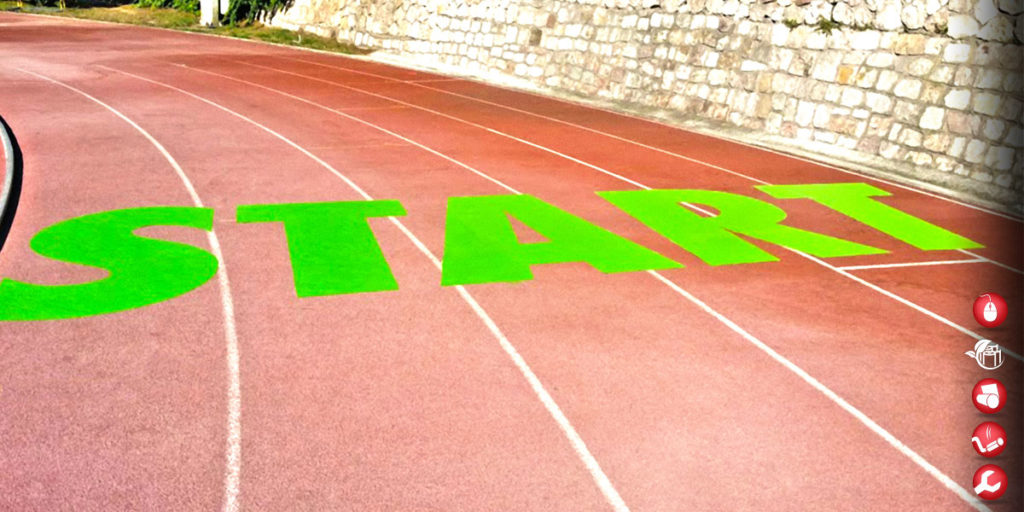 ειδική κατασκευή floor graphic nike