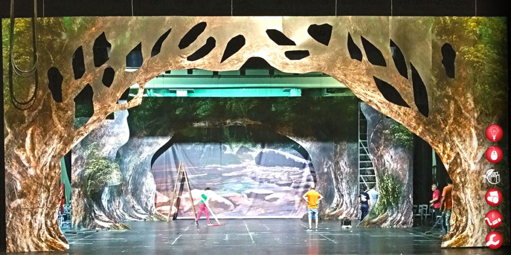 Σκηνικό θεάτρου ο αγαπητικός της βοσκοπούλας βασιλικό θέατρο θεσσαλονίκης