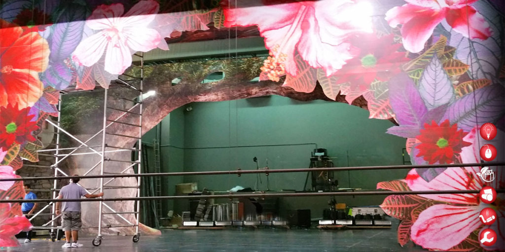 Σκηνικό θεάτρου ο αγαπητικός της βοσκοπούλας βασιλικό θέατρο θεσσαλονίκης